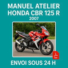 Manuel atelier honda cbr 125 - cbr,