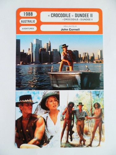 Carte fiche cinema 1988 - fiche,