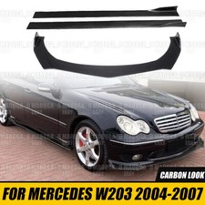 Pour Mercedes W203 C-KLASSE C320 C230 C240 Pare-Choc Avant Bas de Caisse Carbone