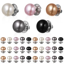  25 Pcs Boutons De Col Chemise