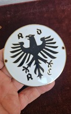 VINTAGE ENAMEL AUTOMOBIL CAR