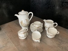 Service à Café,SARREGUEMINES,DIGOIN,faïence,vieux Marseille,vaisselle,