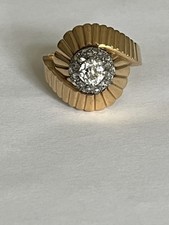 6126 - Bague Vintage Or Jaune