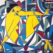 KLEYMAN Tableau Rare Unique