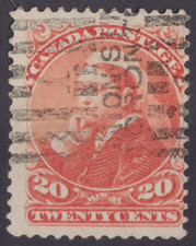 TIMBRE CANADA  OBLITERE  1893