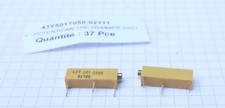 2x Spectrol 43Y501T050 Potentiomètre trimmer 500 Ohms 43Y 501 T050. Lot de 2