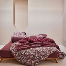 Essenza Housse De Couette Aleste En 100% Coton Bio 101984 Fleurs Violet