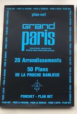 PLAN GUIDE GRAND PARIS PROCHE BANLIEUE 11 Eme EDITION  PONCHET PLAN NET Carte