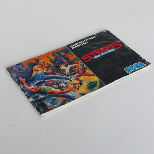 Streets rage jeu sega - jeu,