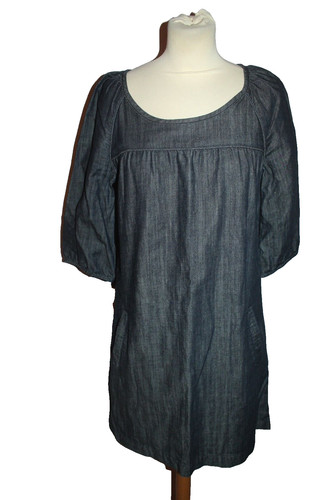 Robe courte jeans femme - robe,