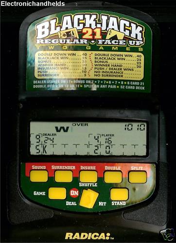 Radica electronic handheld - radica,