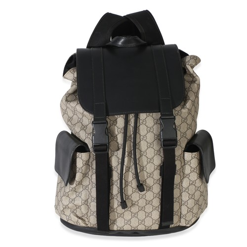 Gucci sac dos toile - À,