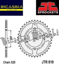 21461 - JT SPROCKETS - Couronne 819 Z37 DENTS En Acier Suzuki RG Gamma 250 83-84
