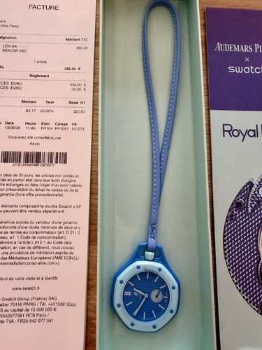 Swatch audemars piguet - x,