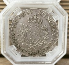 Écu louis xv au bandeau 1764