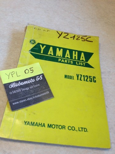 Yamaha parts list yz125c 537 - yamaha,