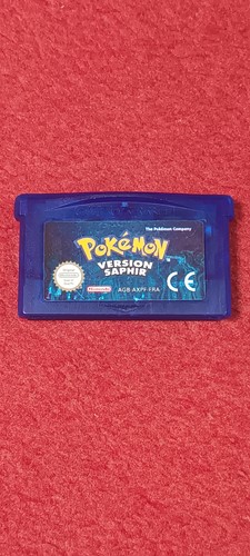 Pokémon version saphir - saphir, (pile