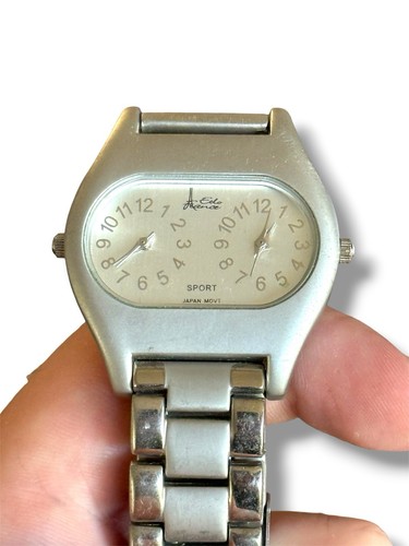 Montre argentée double - argentée,