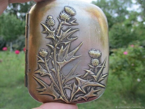Porte cigarettes ancien - porte-cigarettes,