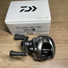 Daiwa Zillion SV TW 1000HL Baitcaster 7.1 Gear Left Hand Smooth Durable Japan