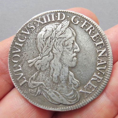 Louis xiii ecu sols - ecu,