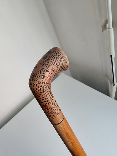 Cane marche gravée geisha - cane,