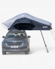 Tente de toit OWEN® two + tente de toit de voiture grise tente de toit voitur...
