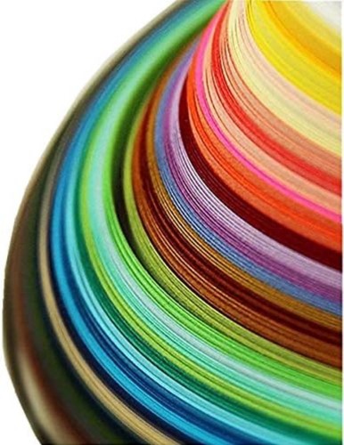 8paper quilling strips set - strips,