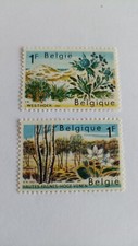 BELGIQUE THEMATIQUE FLORE 1967 YT N° 1408-1409 NEUFS** MNH