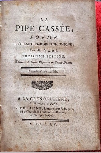 Vade pipe cassee poëme - -,
