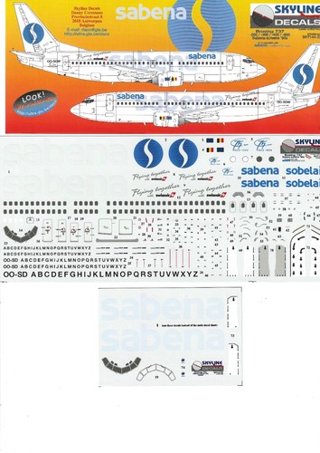 B737 sabena sheme 2000 - sabena,