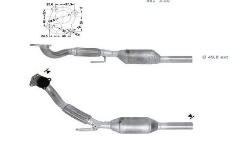 Catalyseur neuf - catalyseur,