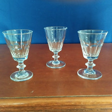 BACCARAT SAINT LOUIS 3 VERRES