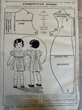 PATRON ORIGINAL POUR LA POUPEE