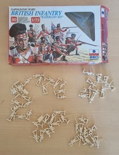 maquette ESCI 1/72 - N°215 - NAPOLEONIC WARS - BRITISH INFANTRY - WATERLOO 1815