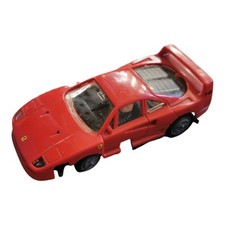 CARRERA SERVO FERRARI F40 Rouge Circuit Électrique Vintage 