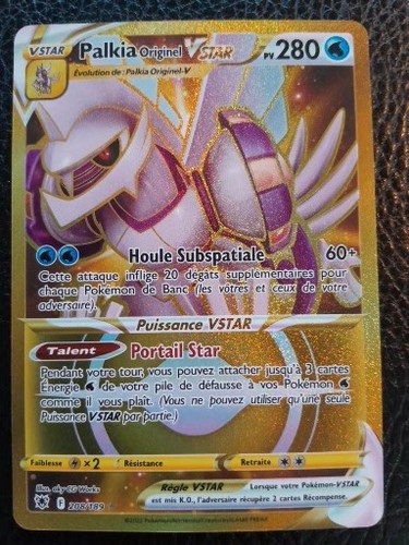 Carte pokémon palkia originel - carte,