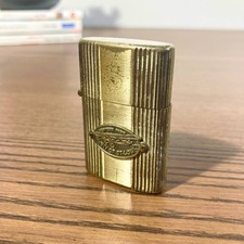 Briquet vintage Spirit of St. Louis – Laiton patiné – Commemoratif aviation 1970