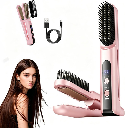 Brosse lissante pour cheveux - lissante,