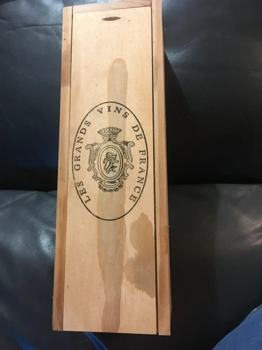 Coffret bois pour bouteille - coffret,