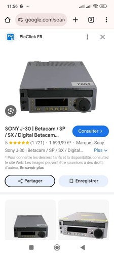 Enregistreur sony betacam - enregistreur,