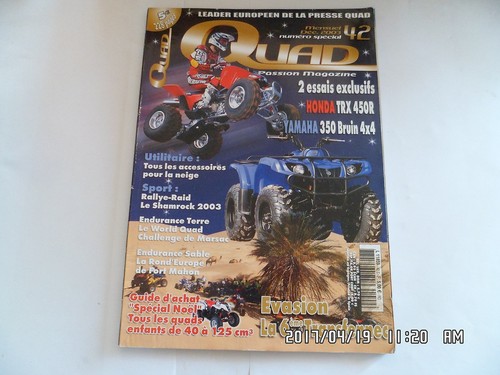 Quad passion magazine 42 - quad, n°42