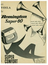 Publicité ancienne rasoir