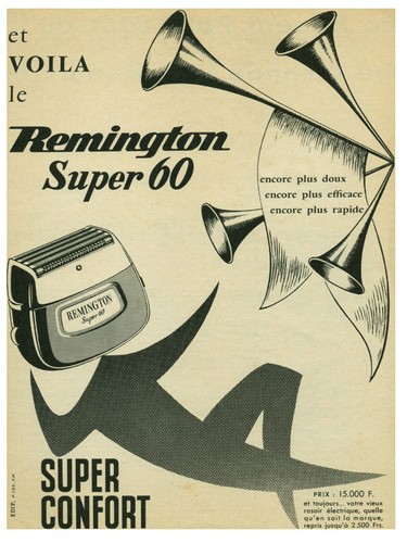 Publicité ancienne rasoir