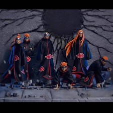 Set Figurines Naruto Akatsuki 37cm PVC Collection Anime Manga