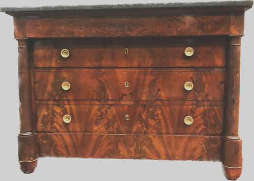 Commode empire colonne - commode,