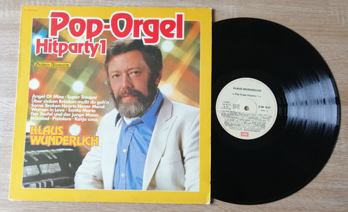 Vinyle tours pop - tours, pop-orgel