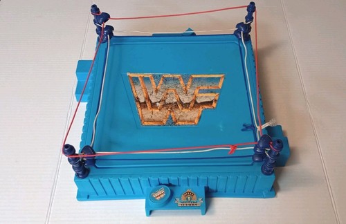 Wwf wrestling ring - stamp, 1989