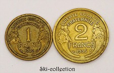 1 Franc +2 Francs 1935 Morlon