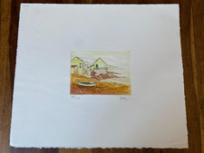 LITHOGRAPHIE  SIGNE KERFILY
